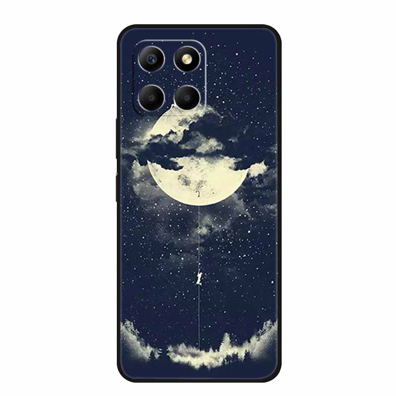 For Honor 400 Smart Case Phone Cover Lion Wolf Black Silicone TPU Soft Back Cover Cases For Honor 400 Smart Case Coque Fundas