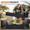 Projector Screen with Stand, 120 inch 16:9 4K 1080 HD Outdoor Movie Screen with Stand, Wrinkle-Free Projection Screen with Tripods and Carry Bag, for