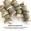 Toys For Hamsters Wooden Natural Teething Treats Hamster Chew Toys For Teeth Grinding Small Animals Mice Gerbil Chinchilla