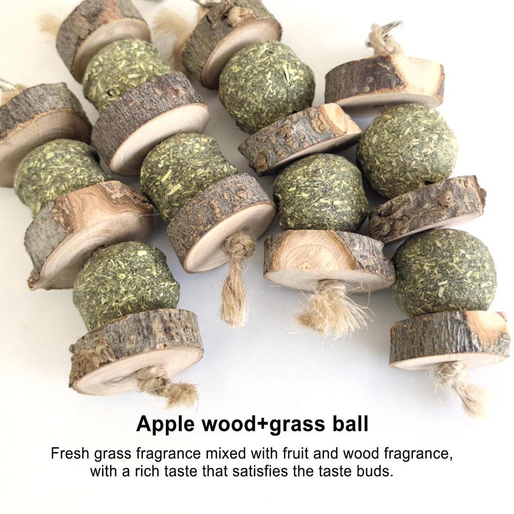 Toys For Hamsters Wooden Natural Teething Treats Hamster Chew Toys For Teeth Grinding Small Animals Mice Gerbil Chinchilla