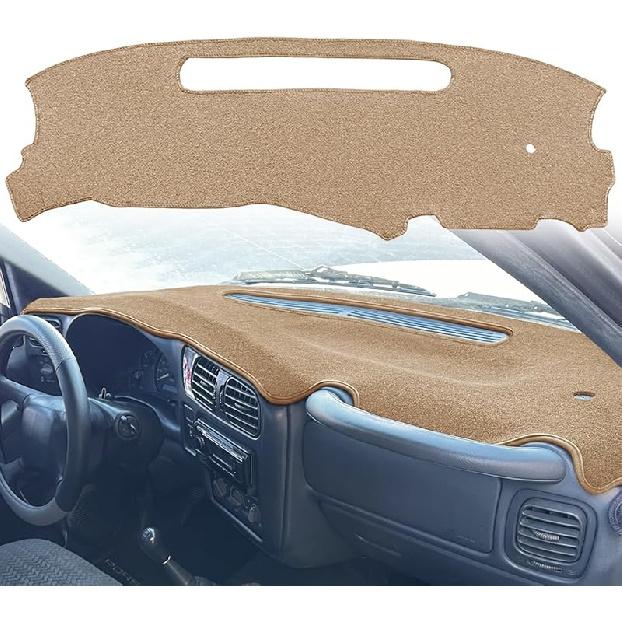 Dash Cover Fit For Chevy Chevrolet S10 Blazer/GMC Jimmy Sonoma Envoy/Olds Oldsmobile Bravada/Isuzu Hombre,Dashboard Cover Mat Carpet Pad(Charcoal
