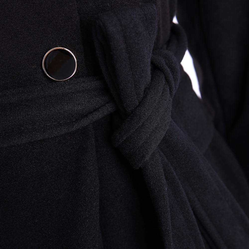 Women Warm Slim Coat Jacket Thick  Overcoat Long Winter Outwear