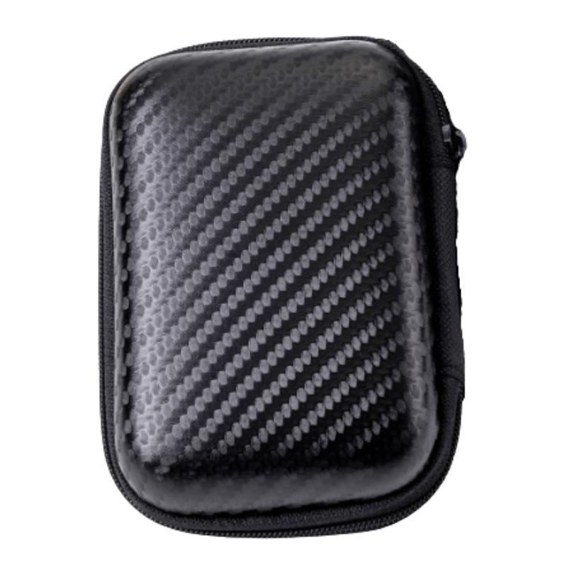 

EVA Earphone and Cable Storage Case - Square Box Orange 7*7*2.8