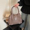 Large-capacity Portable Shopping Bag Tote Bag Retro Mom Bag Shoulder Bag