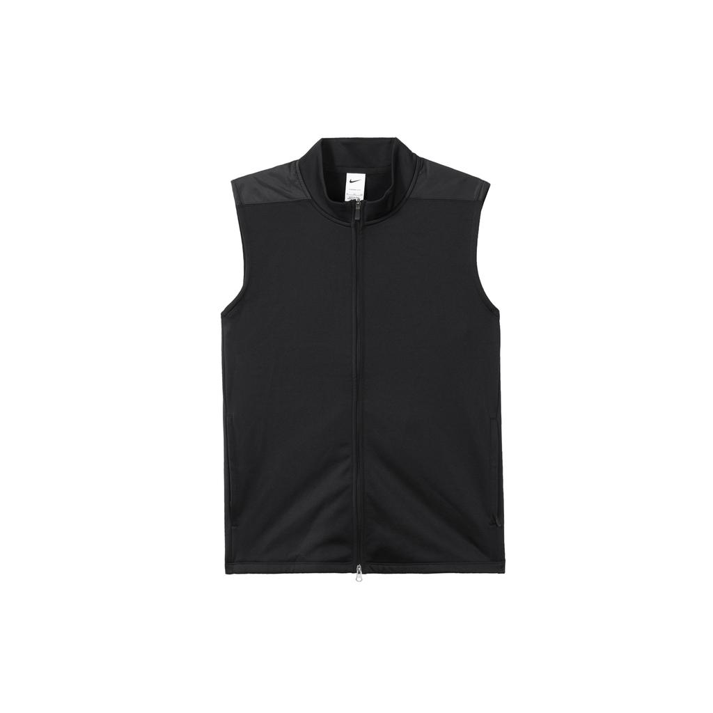 Nike Therma-Fit Victory Solid Logo Stand Collar Vest Men Vests Black DQ4574-010