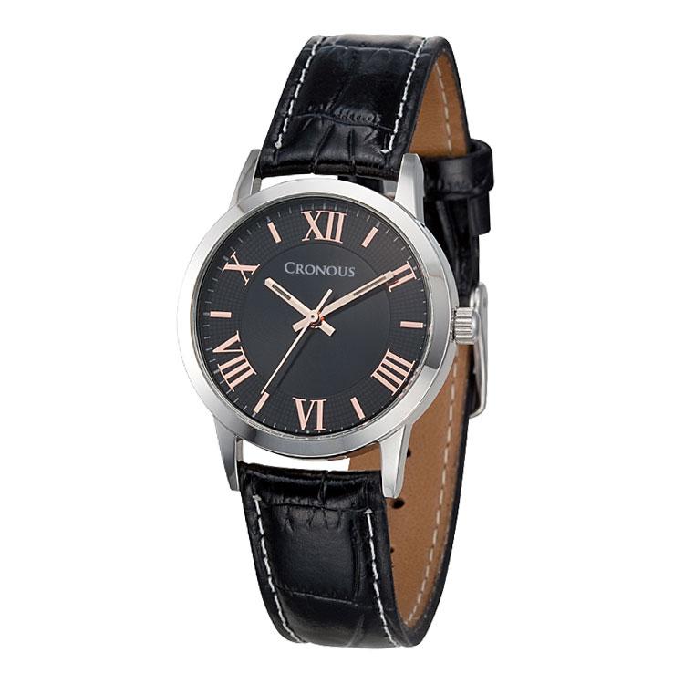 Keulonoseu Crd33029A-Bkbk L Women'S Leather Watch
