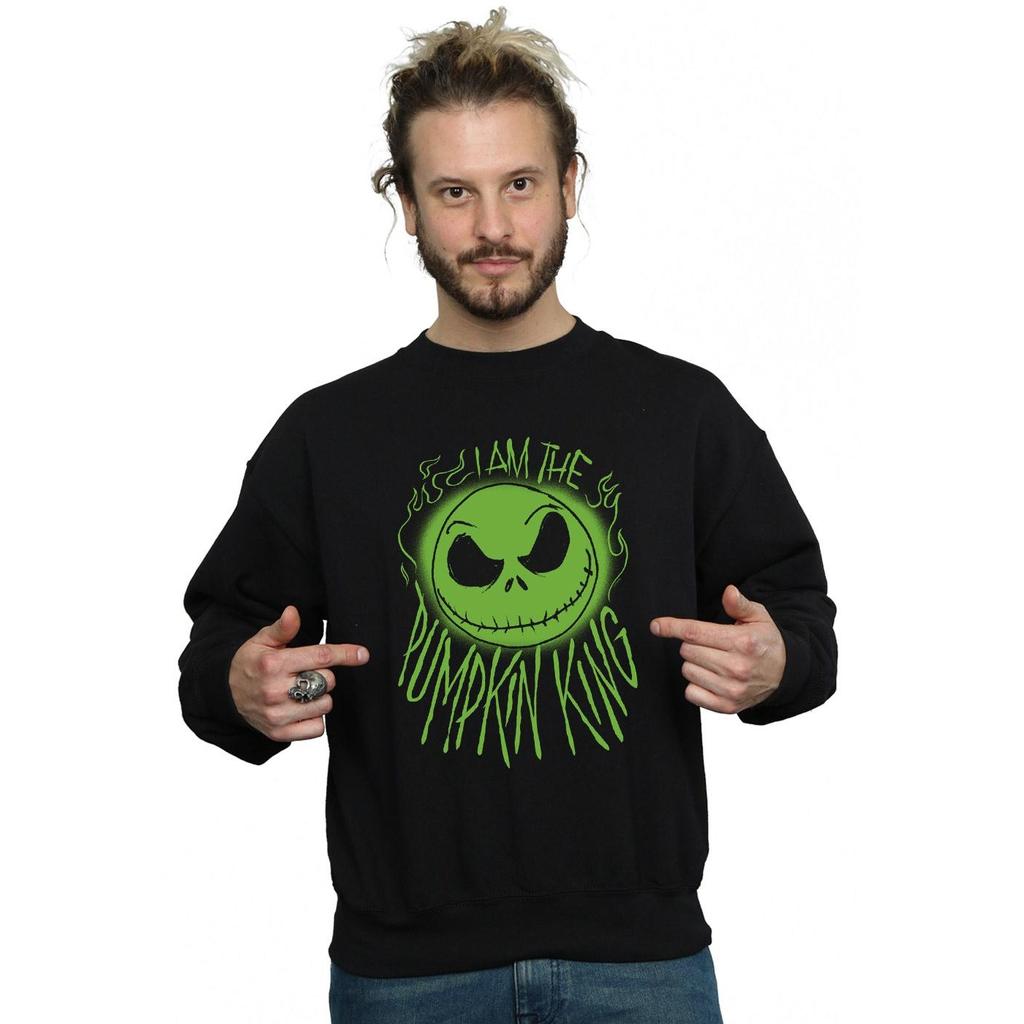Disney Mens Nightmare Before Christmas Pumpkin King Sweatshirt