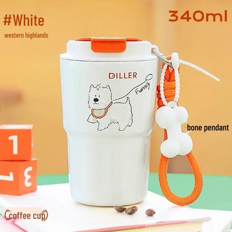 Dileber 304 Stainless Steel Insulated Coffee Mug