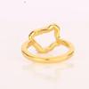 Anello in Argento Sterling 925 Diamante Bianco Rotondo 1 mm Placcato Rodio o Oro Giallo Minimalista Elegante Gioielli da Donna