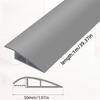 1pc 1mX5cm Floor Transition Strip Non-slip PVC Doorway Edge Self-Adhesive Doorways Threshold Ramp Home Partition Decoration