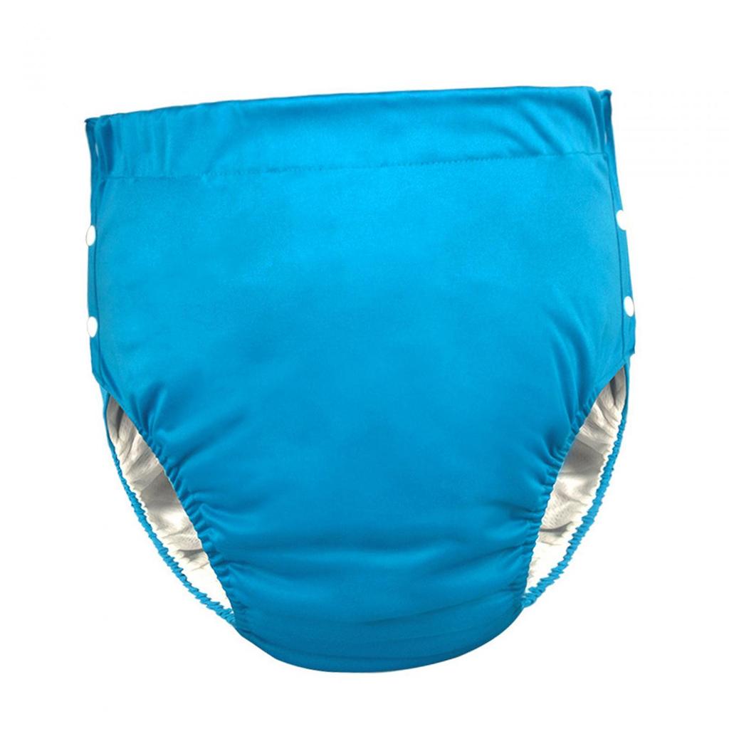Adult Cloth Diaper Incontinence Pants Adjustable Nappy Cover Reusable Breathable Underwear