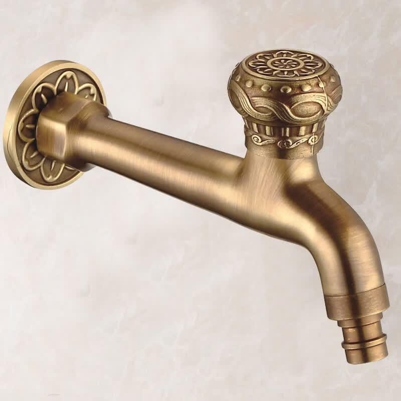 Extended Brass Washing Machine & Mop Sink Faucet