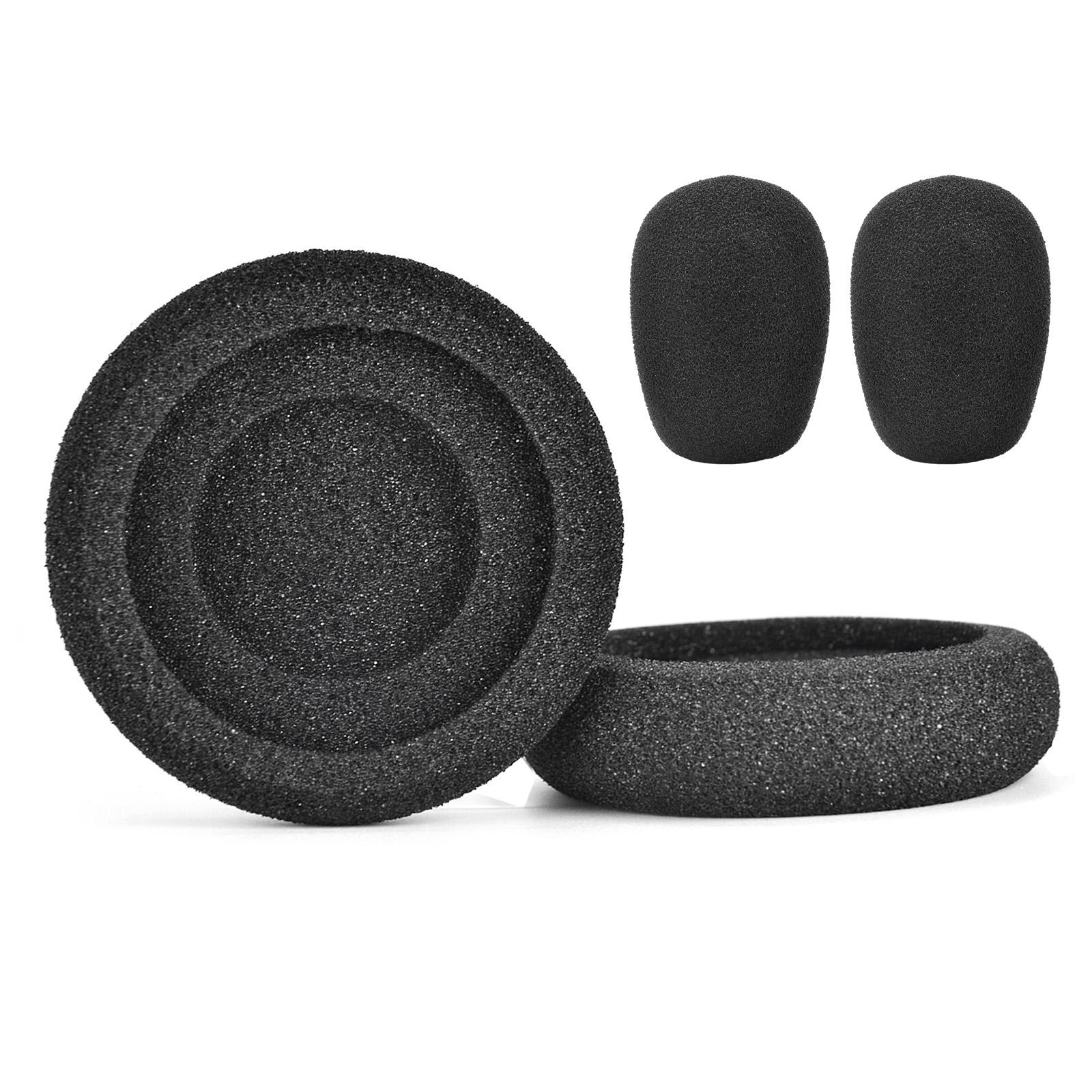 

Replacement Ear Cushions Mic Foam Cover for Jabra Evolve20 20se 30 30II 40 65 65 Headphones Comfortable and Soft to Wear
