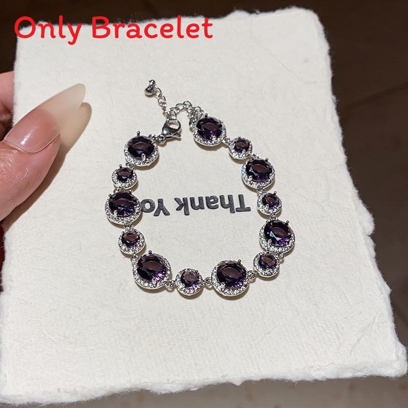 Elegant Copper Zirconia Circular Bracelet With Gold Finish For Womens Accessories