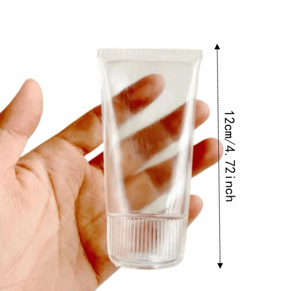 Transparent DIY Empty Ball Skin Toothpaste Handmade Ball Skin Clear DIY Pressure Ball Kit Kids Toy