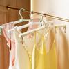 Multi-functional Travel Clothes Rack with Clip Clothes Drying Tools Foldable Clothes Hanger