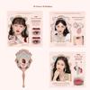 Flower Knows Erdbeer Rococo Serie Make-up Set Glitzer Matt Lidschattenpalette Rouge Puder Samt Lippenstift Set Parfüm Set