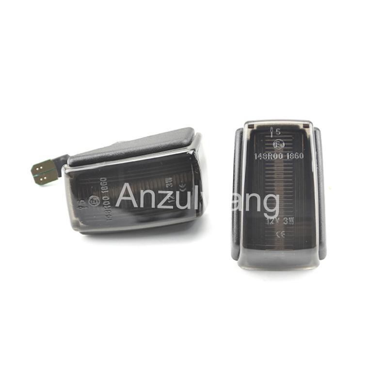 2Pcs For Volvo C70 V40 V70 S40 V90 S70 S90 LED Dynamic Side Marker Lights Car Turn Signal Blinker Lamps 850 240 740 940 960 260