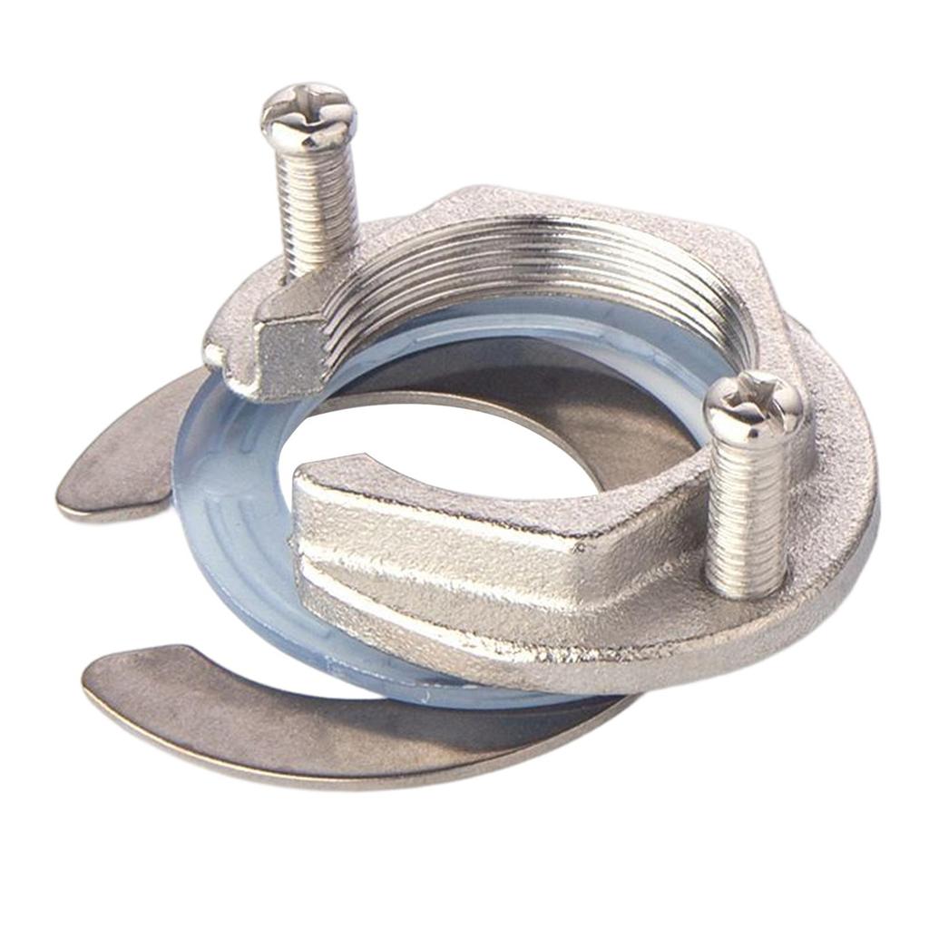 Faucet Locknut Washer Set Rustproof Tap Fixing Fittings Kit for Household Wash Sink