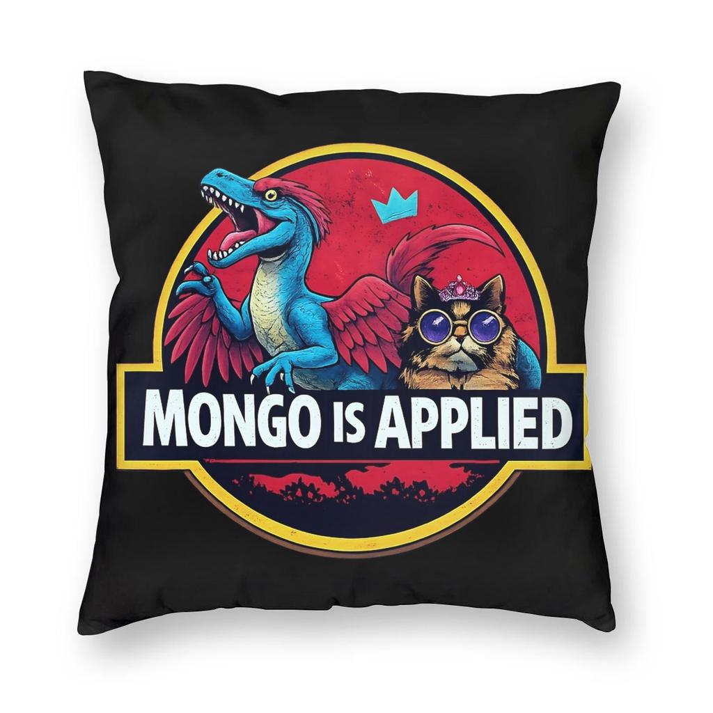 Mongo Is Appalled Pillowcase Printed Polyester Cushion Cover Decorative Dungeon Crawler Carl Throw Pillow Case Cover Home Zipper