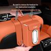 Car-mounted tissue box & storage set for Jeep cars - functions as tissue holder, phone holder, and car hook.