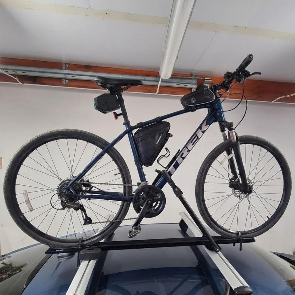 Trunk Bicycle Holder for Roof Hakr Speed Alu Aluminum Black + Lock