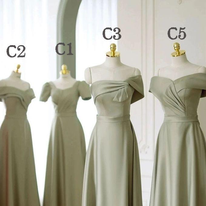 2025 Purple Bridesmaid & Evening Dress for Women