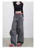 Women's Korean-Style Trendy Cargo Pants: Versatile, Lightweight, High-Street Fashion for Spring/Summer