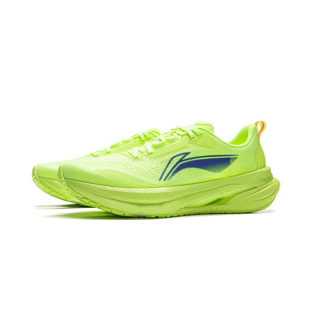 Li Ning Wu Shi 5S 5.0 Full Palm Cushion Technology Training Shoes Men Sneakers Fluorescent-Yellow Green ARSV021-4