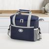Large Capacity Insulated Picnic Bag with Ice Pack, Portable and Durable Lunch Box, Aluminum Foil Lining, Thickened Bento Bag for Outdoor Use.