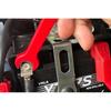 PLOT Motorcycle Short Prevention Wrench with Coin Insulated PGR0095 Driver, 2-Way Spanner, Red, M6/10mm,