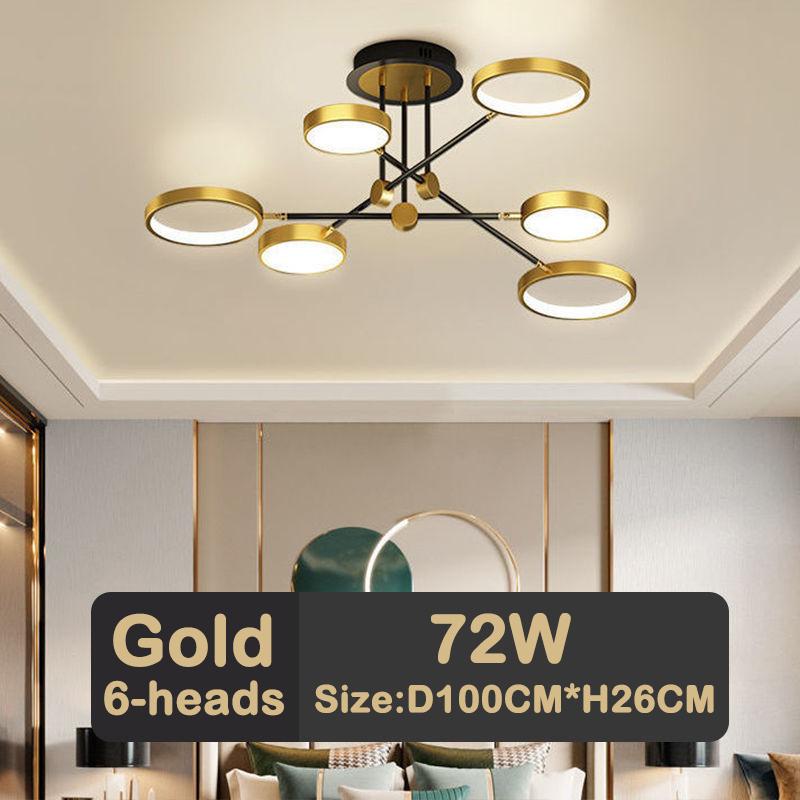 Mūsdienīgs luksusa LED griestu lampa Guļamistaba