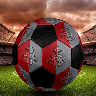 Toronto FC Fußball Bunt Alle Altersgruppen Maschinengenäht PVC Wettkampfbereit Langlebig Hoher Rückprall.GRÖSSE5