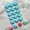 Kočičí tlapka Čokoláda Silikonová forma Psí stopa Cukroví Jelly Bone Pet Svačina Sušenka Sada na pečení Dort Dekor Forma na mýdlo Svíčka Podnos na led