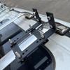 Car Awning Mounting Hardware Bracket Kit Universal Fit , Black Professional for Outdoor Camping