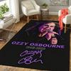 1Pc Ozzy Osbourne Tribute Concert Rug Office Carpet Indoor Outdoor Doormat Nonslip Soft Comfortable Living Christmas Halloween Xmas Gift D924104