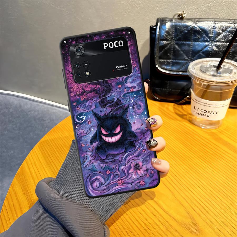 

Чехол для телефона Funda для Xiaomi Poco F8 C61 C50 M5 F1 F3 C71 M3 M4 M7 Pro C75 X3 X4 X5 X7 Pro Гэнгар Покемон Крутой Poco F7 Pro