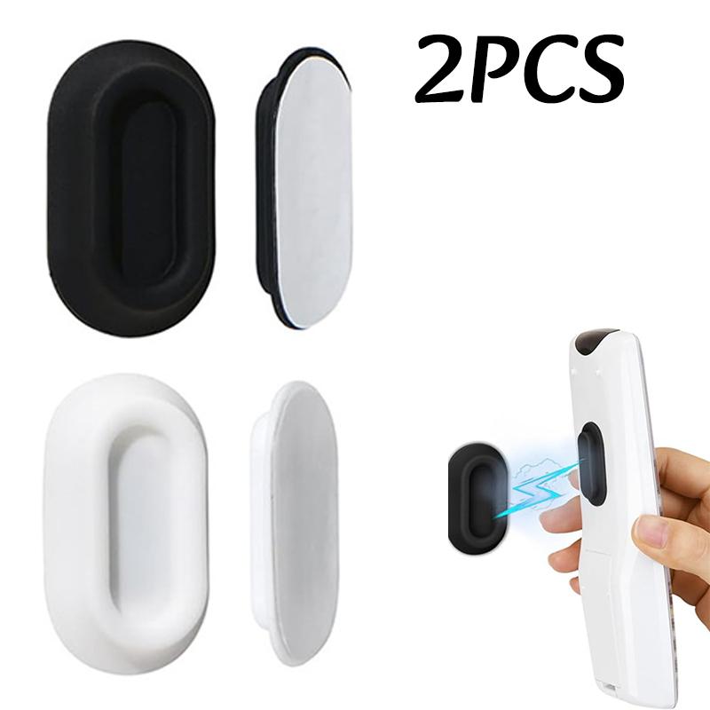 Magnetic Remote Control Holder Wall-mounted Silicone Traceless Remote Control Organizer Self-Adhesive Magnetic Sticker Hook
