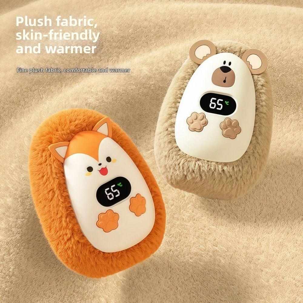 Electric Hand Warmer Smart Temperature Control Mini Digital Display Hand Warmer Portable Three-speed Adjustment