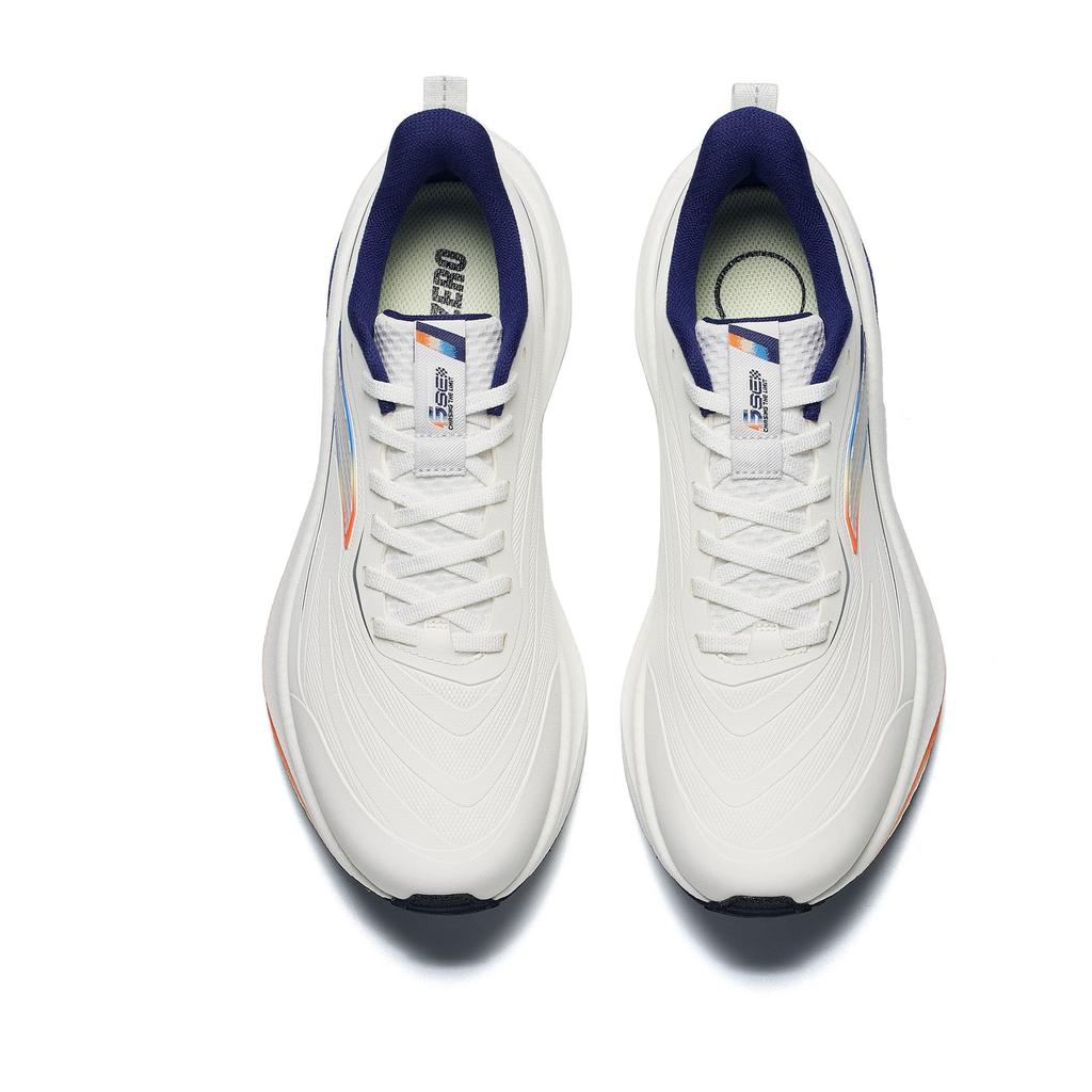 Men's Sneakers ANTA Mach 6 Se Running Shoes Men's Low-top Papyrus White/Ribbon Blue