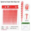 Acrylic Snowflake Ice Strips Hanging Christmas Tree Decoration Set
