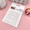 Glitter Face Rhinestone Sticker Self Adhesive Body Bling Stickers Festival Eye Jewels Decoratio G7A7