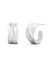 Enuf (Silver 925) Petal Textured Earring