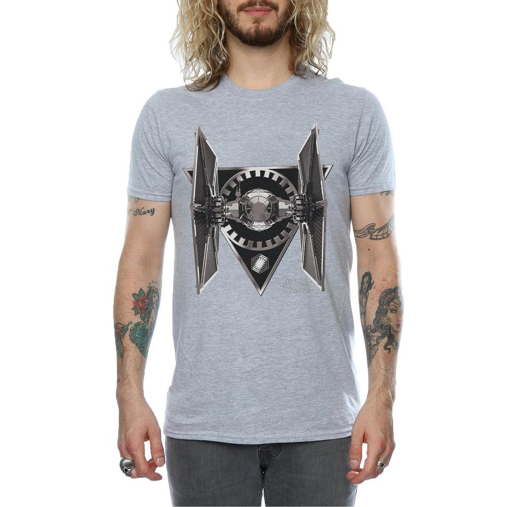 STAR WARS Mens The Last Jedi TIE Fighter T-Shirt