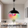 24-key Remote Control Smart Light Atmosphere Light 16-color RGBW Bulb LED Multi-color Bulb E27 B22 220V Home Lighting Dimmable