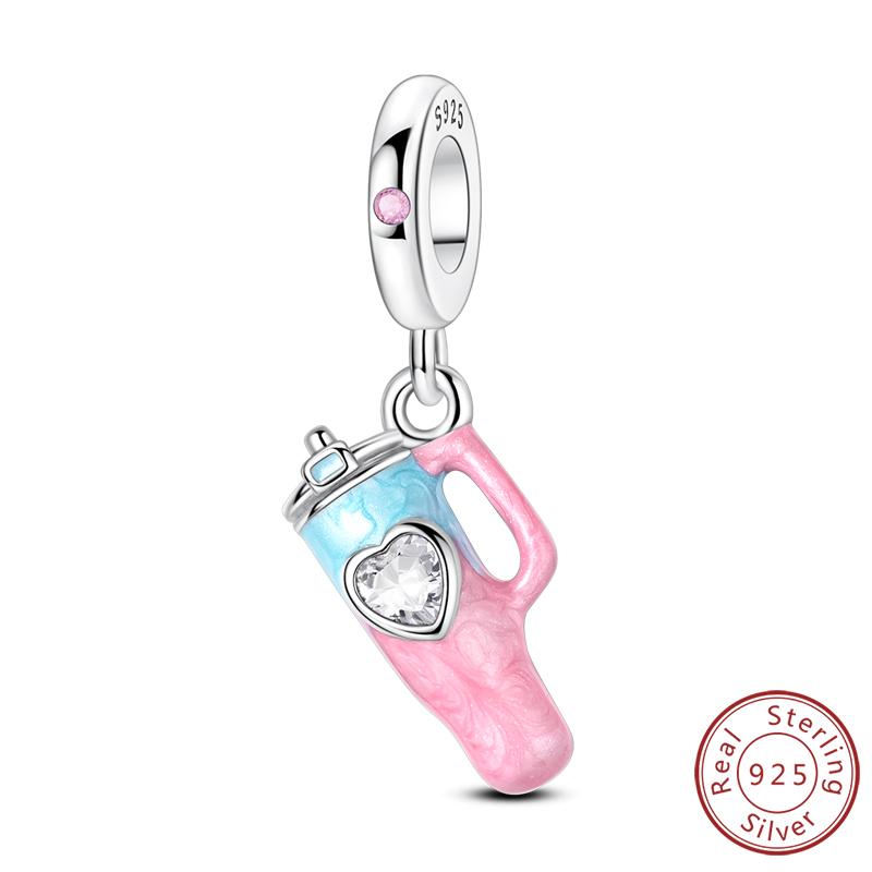 Original Copper Charms Beads Pendants Maple Leaf Squirrel Butterfly Cat Beads Fit Bracelets Women Jewelry Accessory