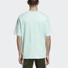 Adidas Originals Trefoil Large Logo Print Crew Neck T-Shirt Men Tops Mint-Green DH5839