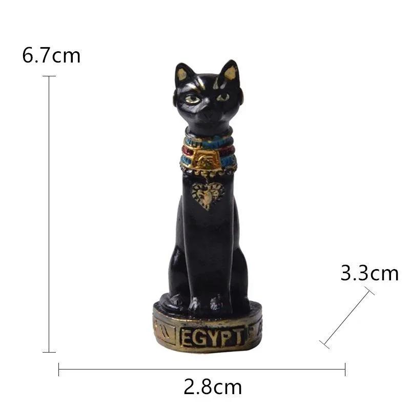 Egyptian Cat God Creative Small Ornaments Home Decor Living Room Wine Cabinet Entrance Bedroom Room Personalized Decoration