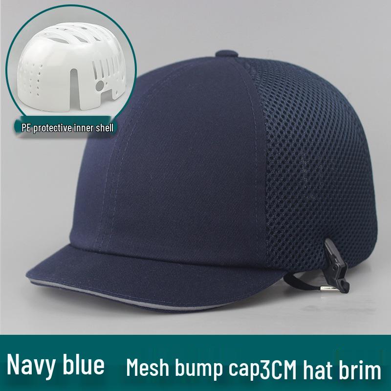 Impact-Resistant Baseball Style Hard Hat for Electricians & Chemical Industries