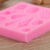 Silikon Muschel Keks Schokolade Ausstecher Form Fondant Kuchen Dekorationswerkzeug